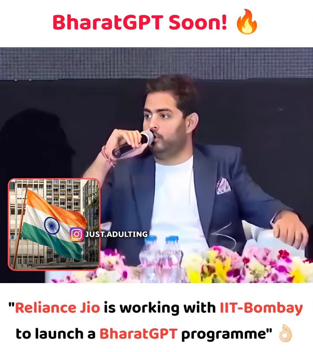 Mukesh Ambani is bringing BharatGPT.