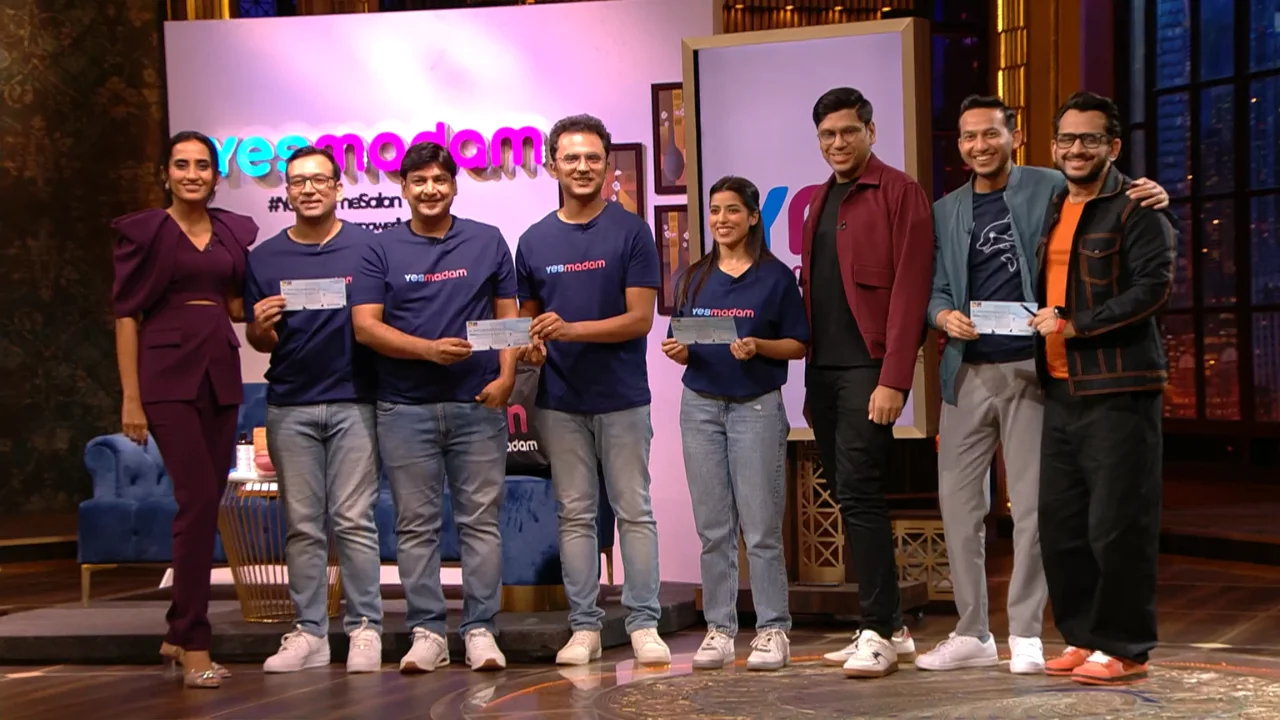 Shark tank India 3: Home Salon Brand Strikes a 'Four Sharks Deal