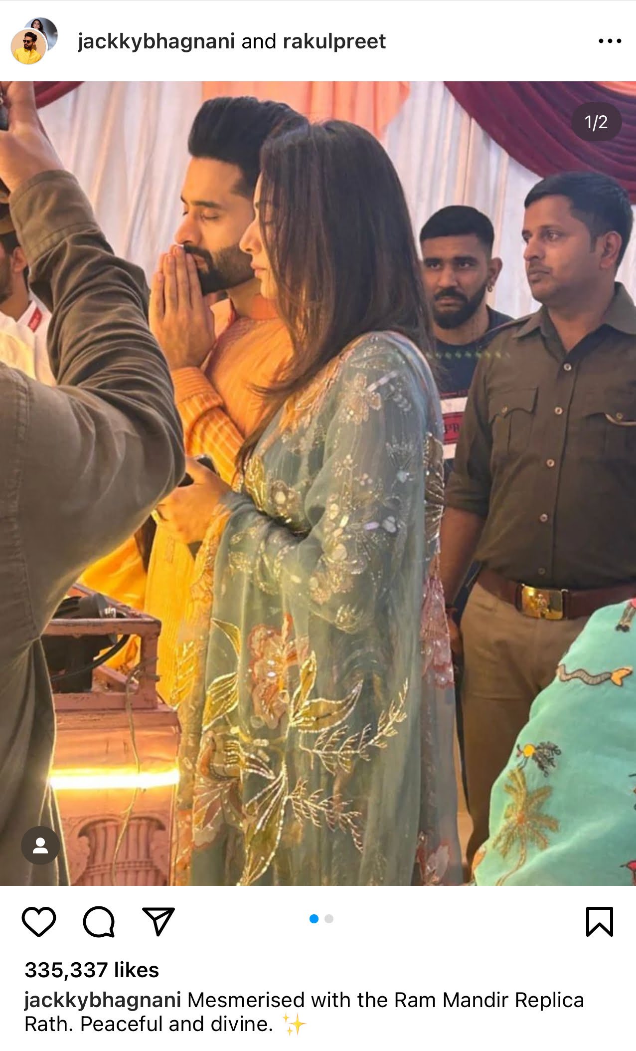 Rakul Preet Singh and Jackky Bhagnani's haldi ceremony 