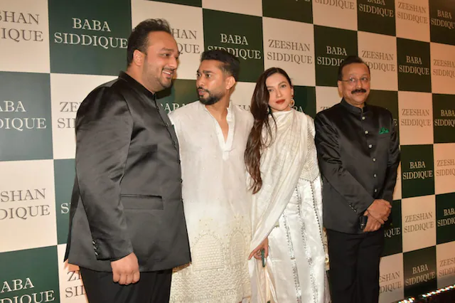 Gauahar Khan, accompanied by her husband Zaid Darbar, graced the Iftar party with their presence.(Pc:yogesh shah)