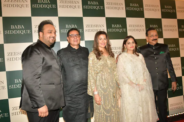 Atul and Alvira Agnihotri also got clicked with the hosts of the party. (Pc:yogesh shah)