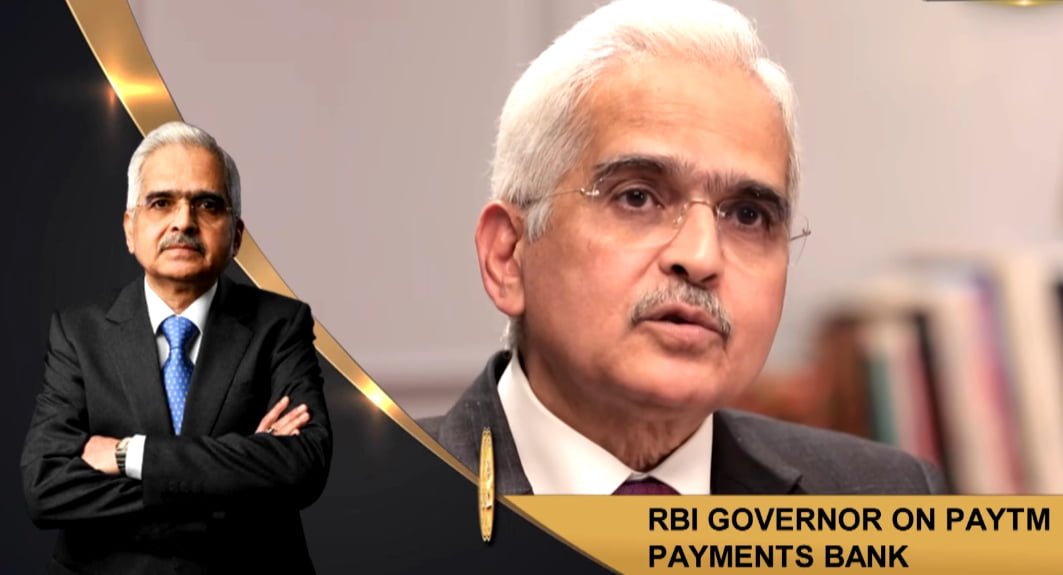 Shaktikanta Das : RBI's Paytm Order Targets Regulated Entity