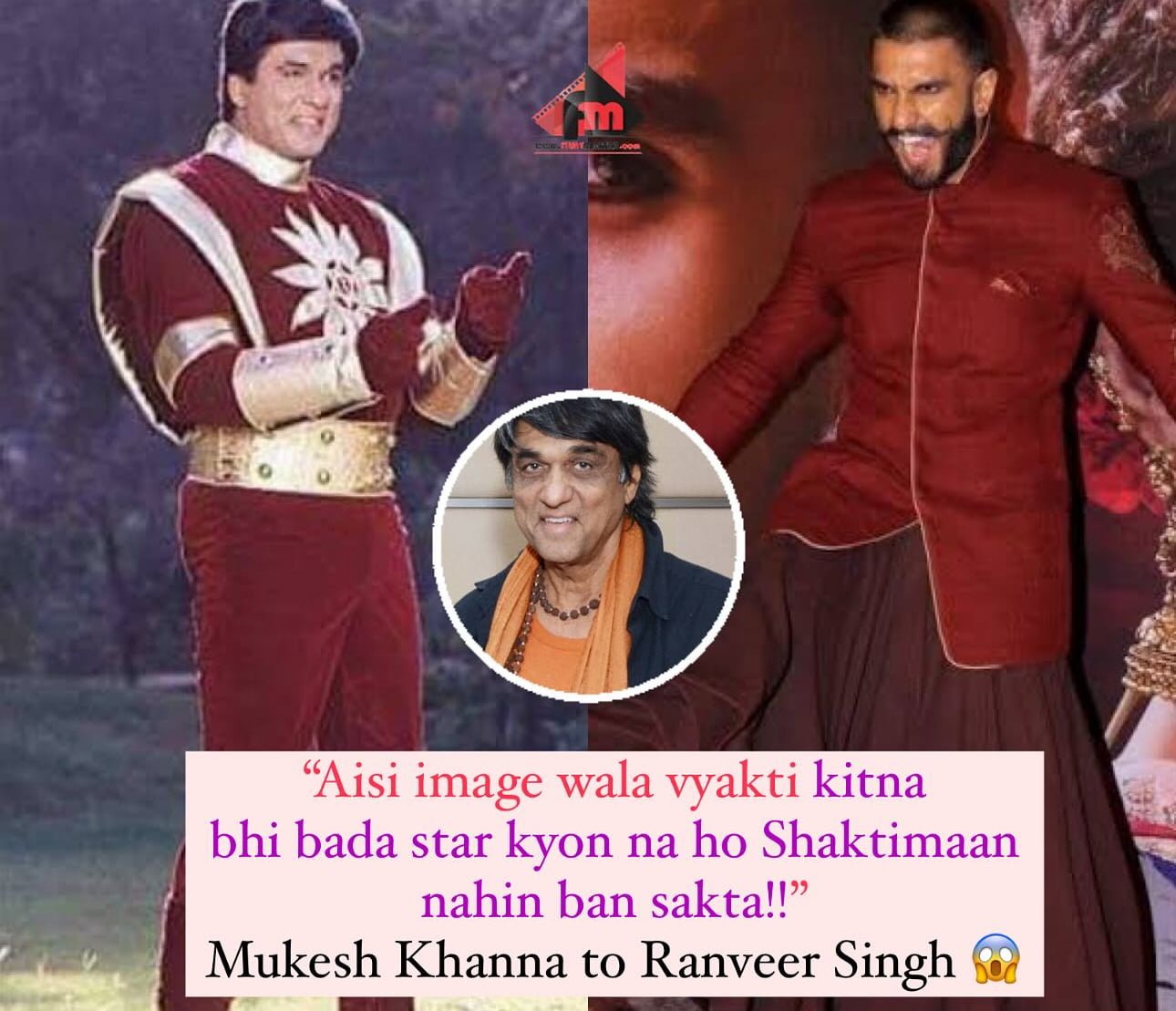 Mukesh Khanna's Disagree of Ranveer Casting as ShaktimaanPc: filmymantramedi 